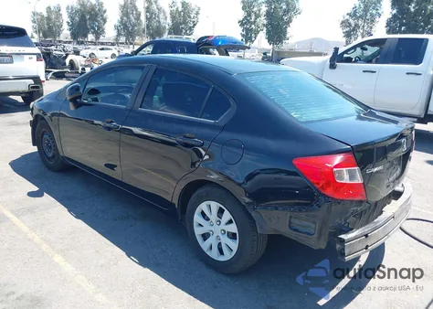 2012 Honda Civic Lx z USA, uszkodzony, nr VIN 19XFB2F59CE359670